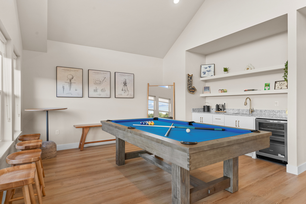 Billiard's Room and Wet Bar