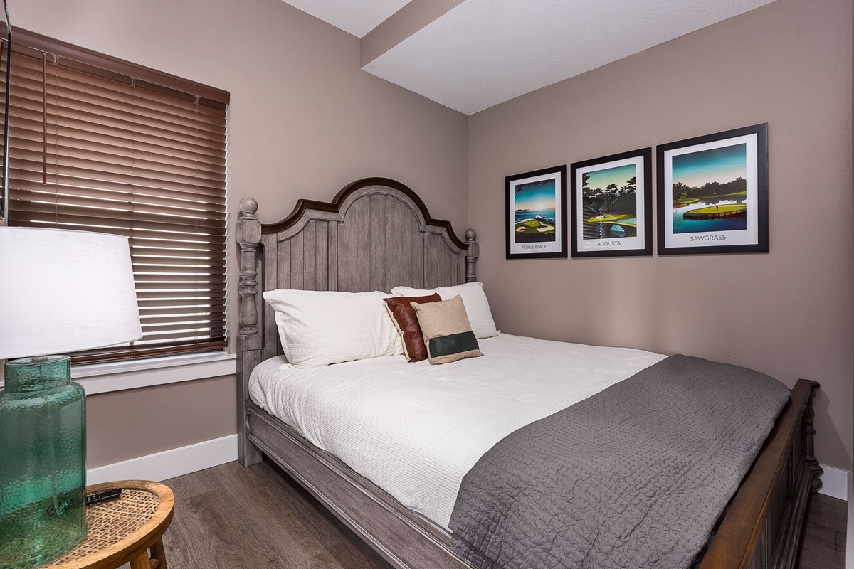 Lower Level King Bedroom w/Full Bathroom right outside door