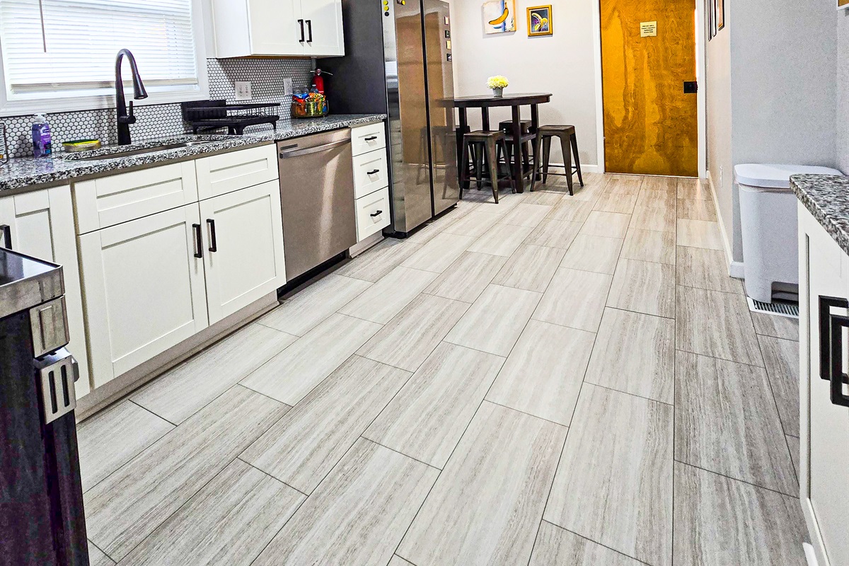 Plenty of space for cooking meals