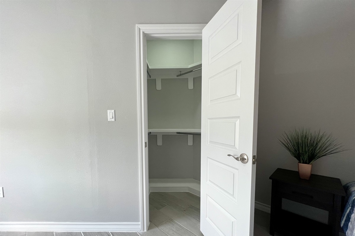 Closet in Primary Bedroom