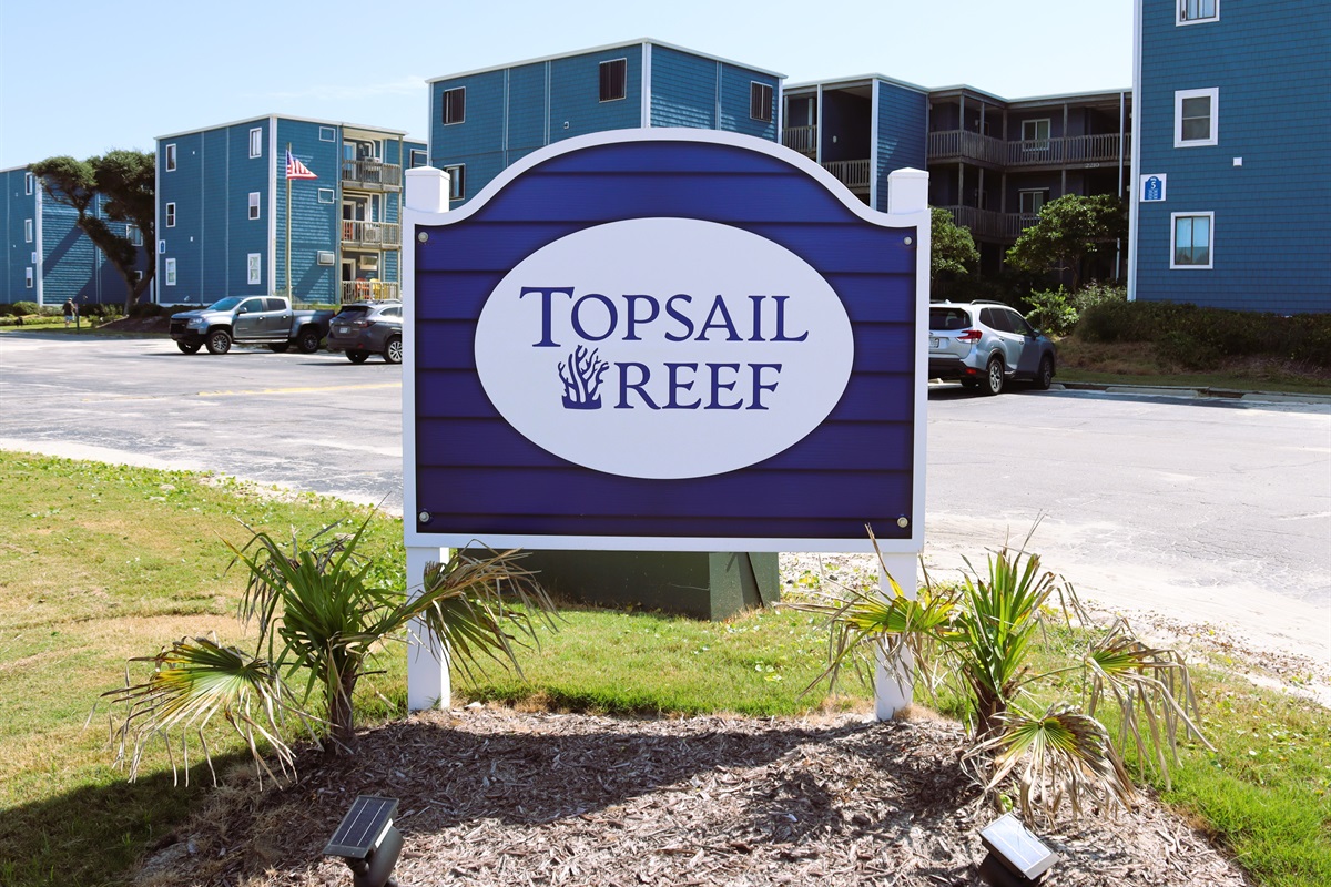 Topsail Reef HOA on the north end of Topsail Island