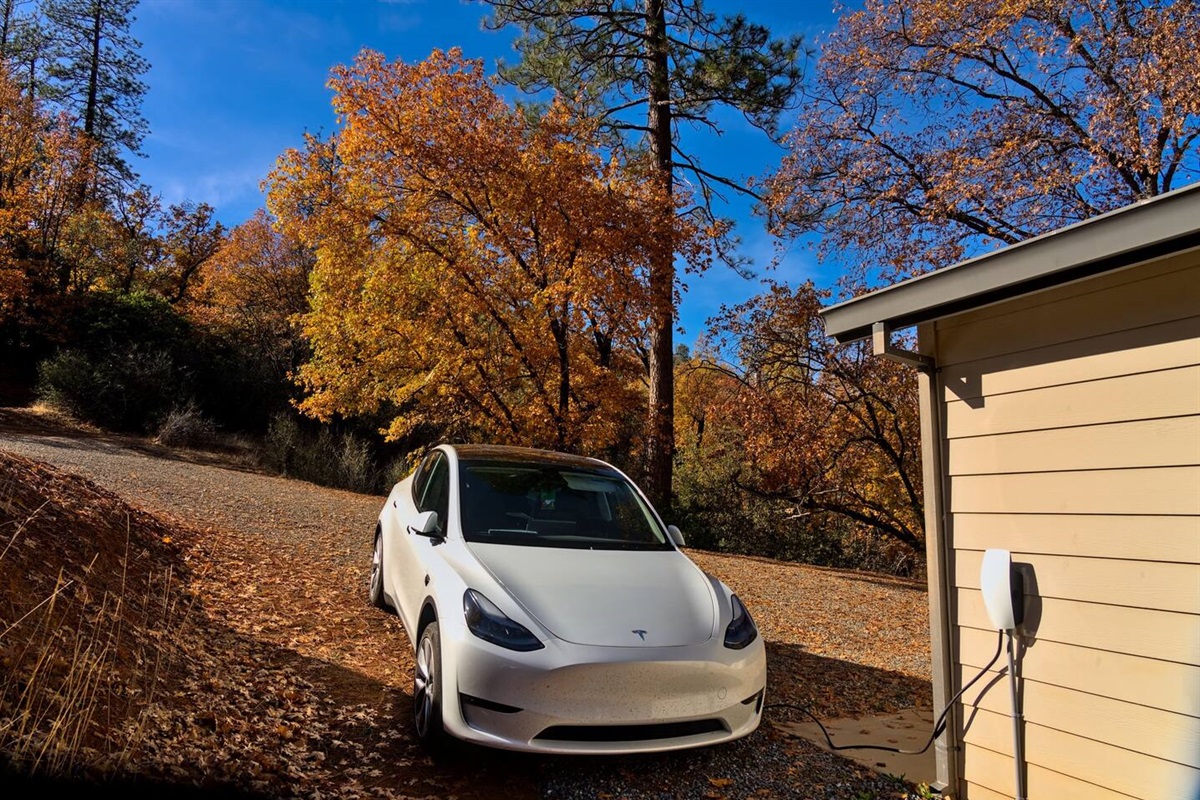 Tesla wall connector (a Level 2 charger) provides accessibility and convenience for EV charging. 