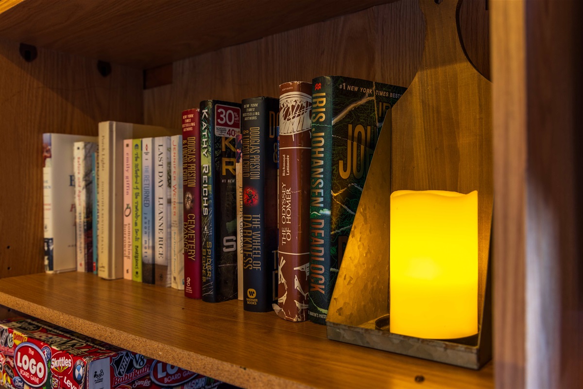 Enjoy reading? We provide an array of books for you to read while you are staying with us!