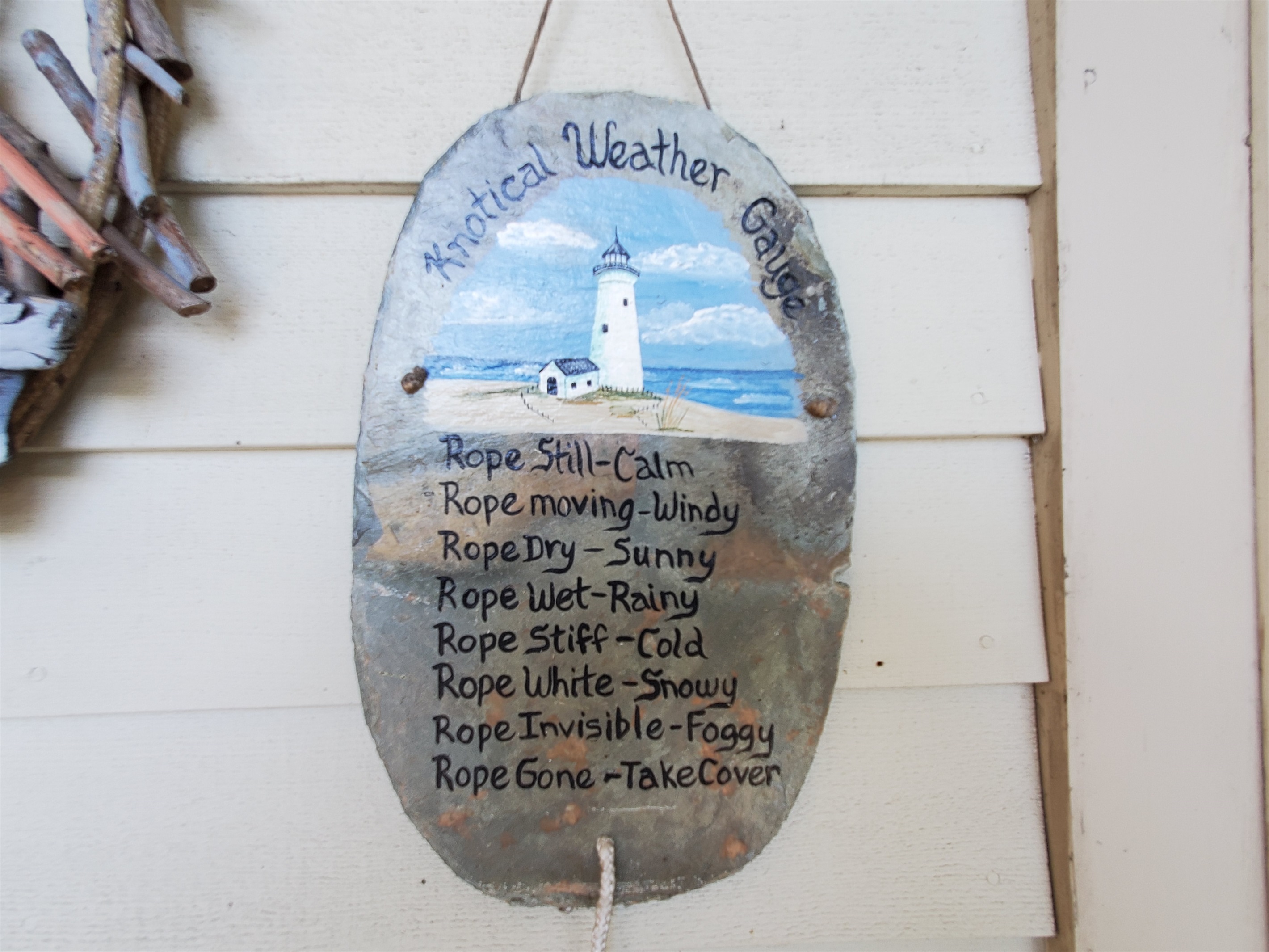 Check the weather gage before you get in the canoe