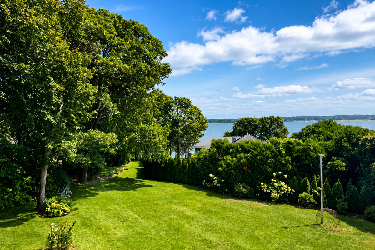 Second Story View of Vineyard Haven Harbor