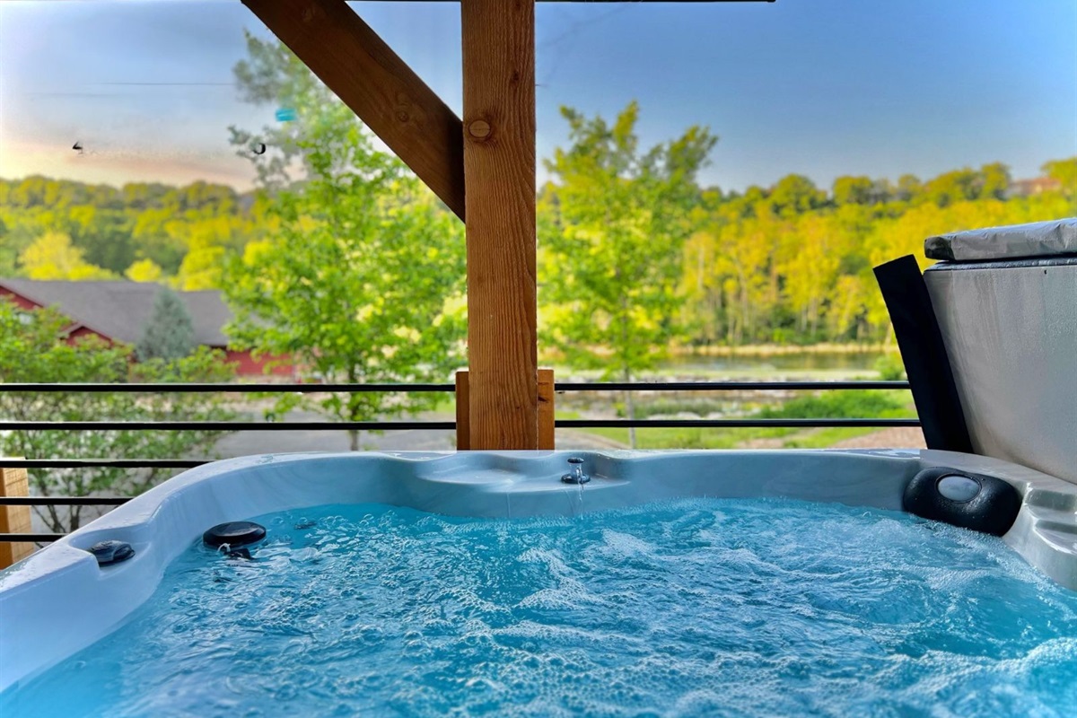 Relax and enjoy your private Hot tub!
