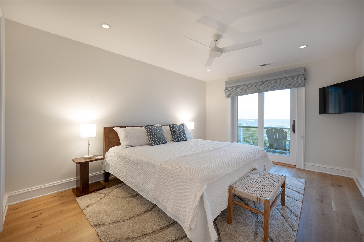 King Bedroom 4 | Beach Shelter | 3708 Palm Blvd | Isle of Palms, SC | IOP Escapes