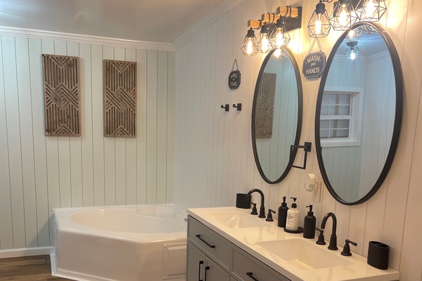 Master bathroom