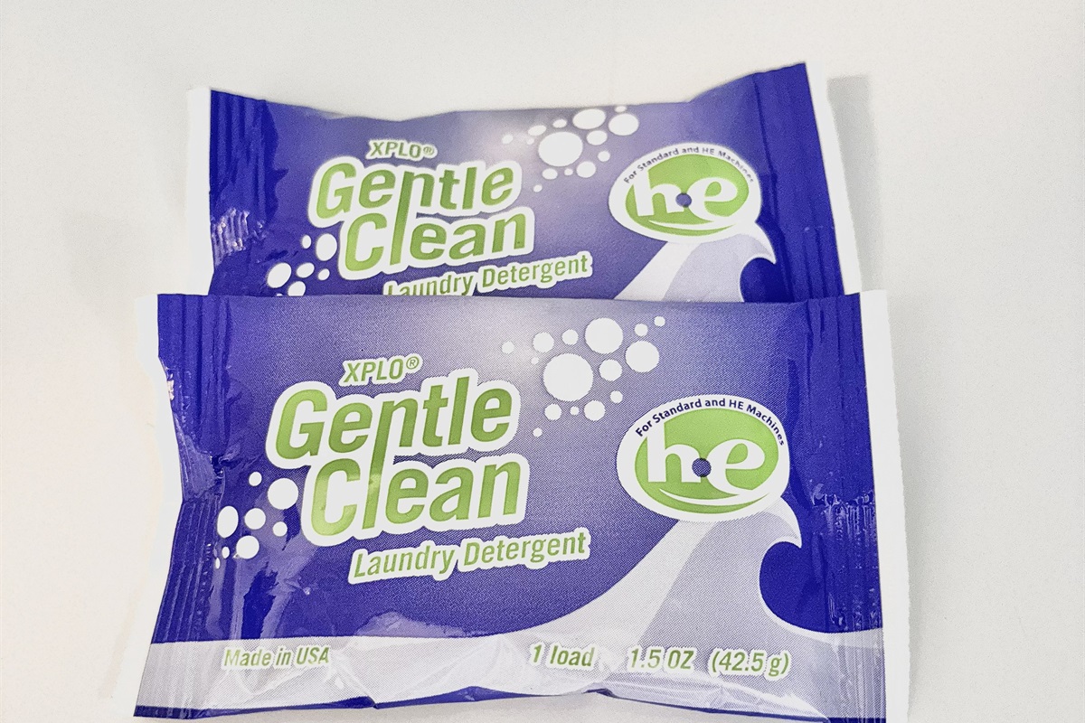 Starter laundry detergent included