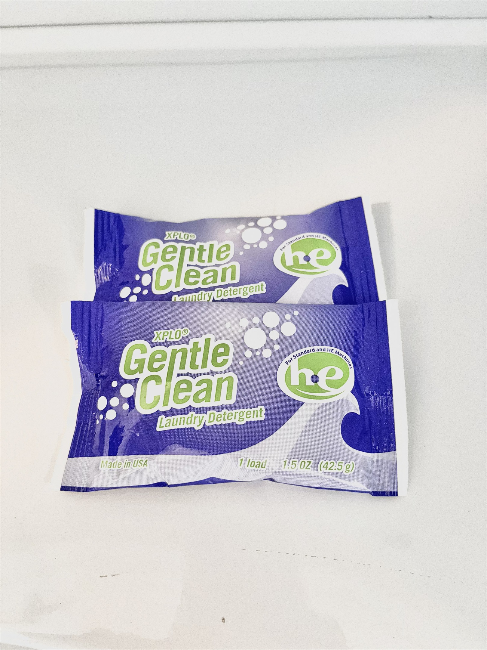Starter laundry detergent included