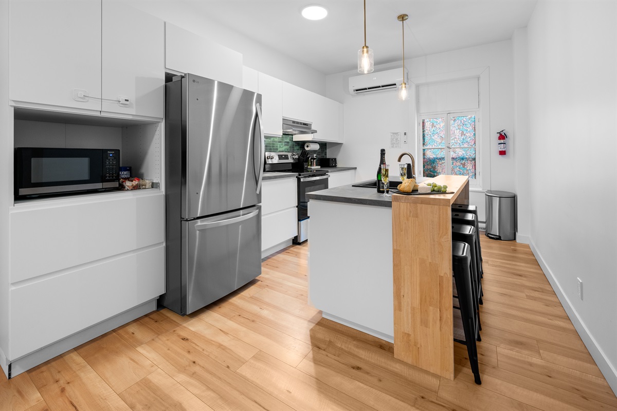 Everything you need for a home-style stay.
