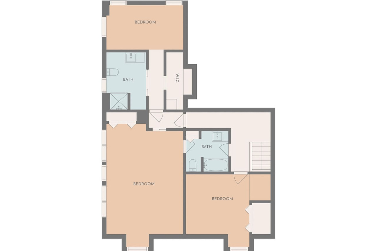 upper level plan