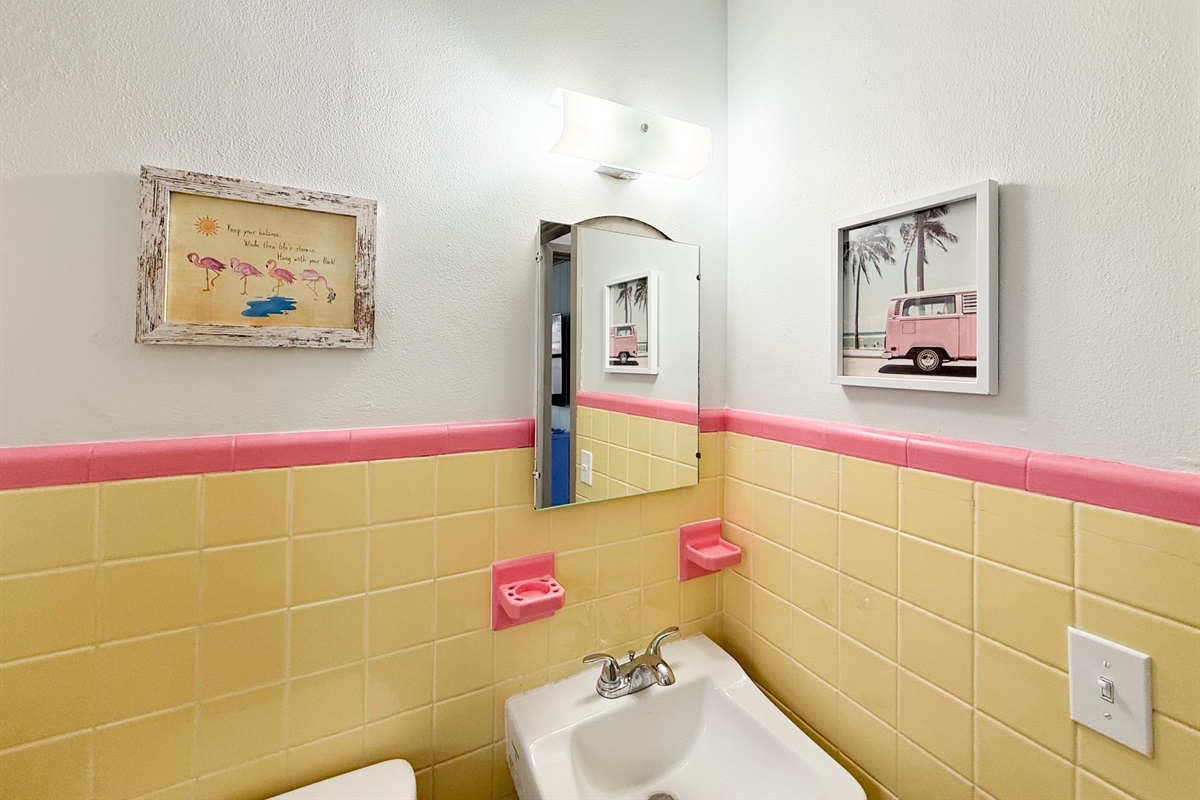 Retro Inspired Bathoom