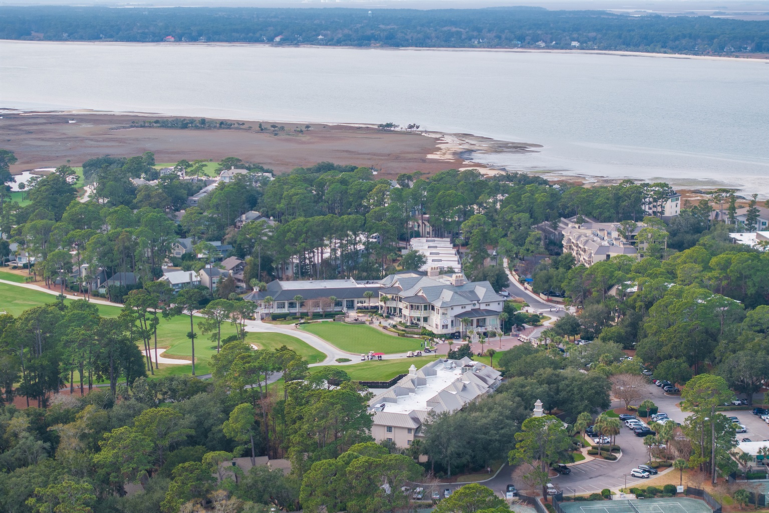 Walk to the Club house at the Harbour Town Golf Links, home of the Heritage Classic