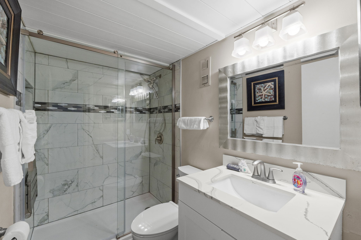 Newly renovated Ensuite Master Bathroom with Shower