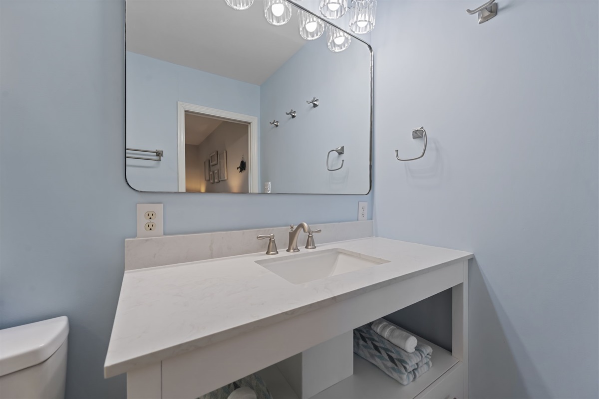 Master bathroom's vanity