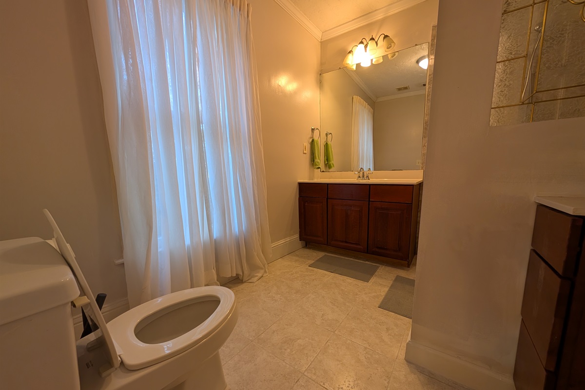 Upstairs full guest bathroom