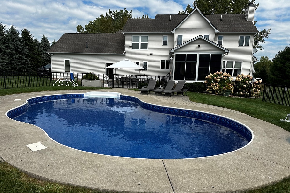 Private Heated Inground Pool