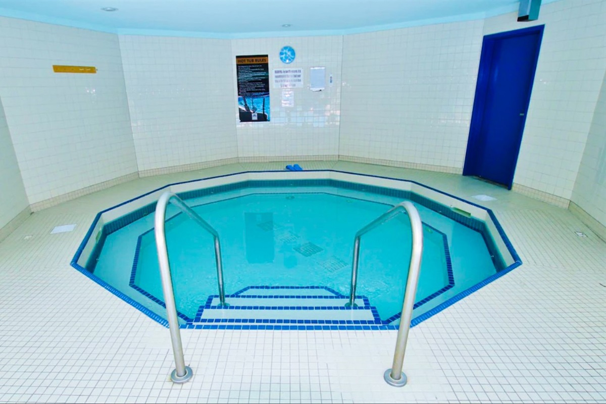 Large Hot Tub in shared pool area.