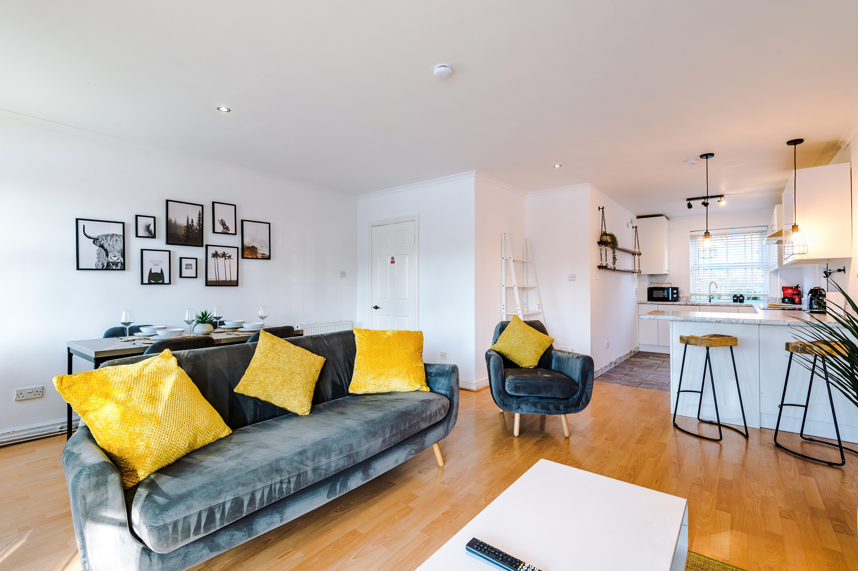 Ample seating for comfort and practicality