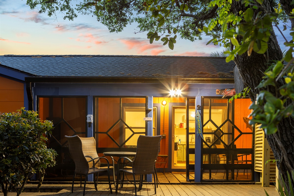 Unwind after a day of fun in the sun