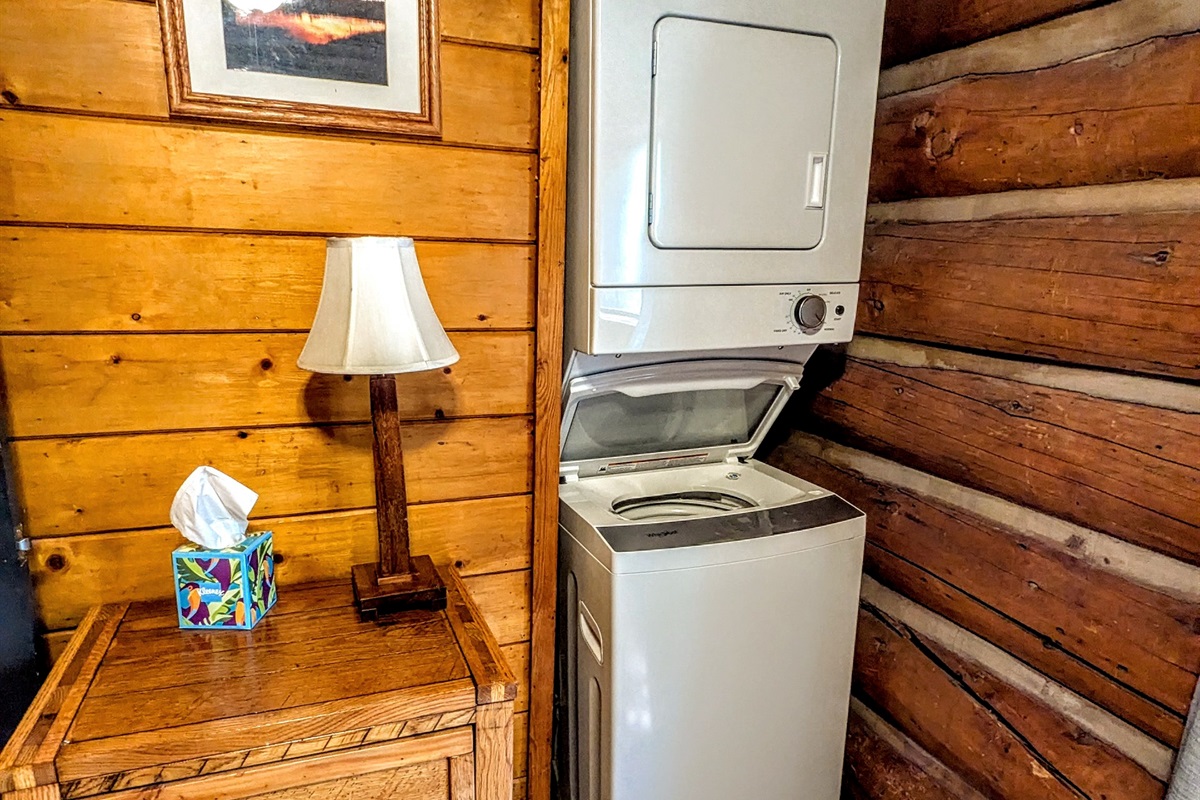 Laundry in Guest Bedroom