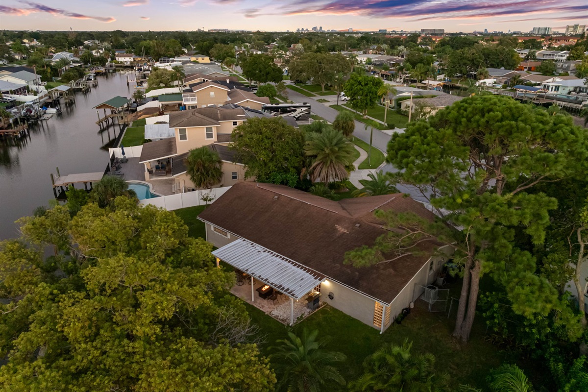 Aerial View of the Neighborhood