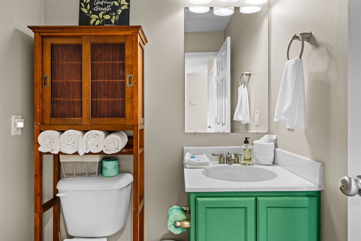 Downstairs Half Bath