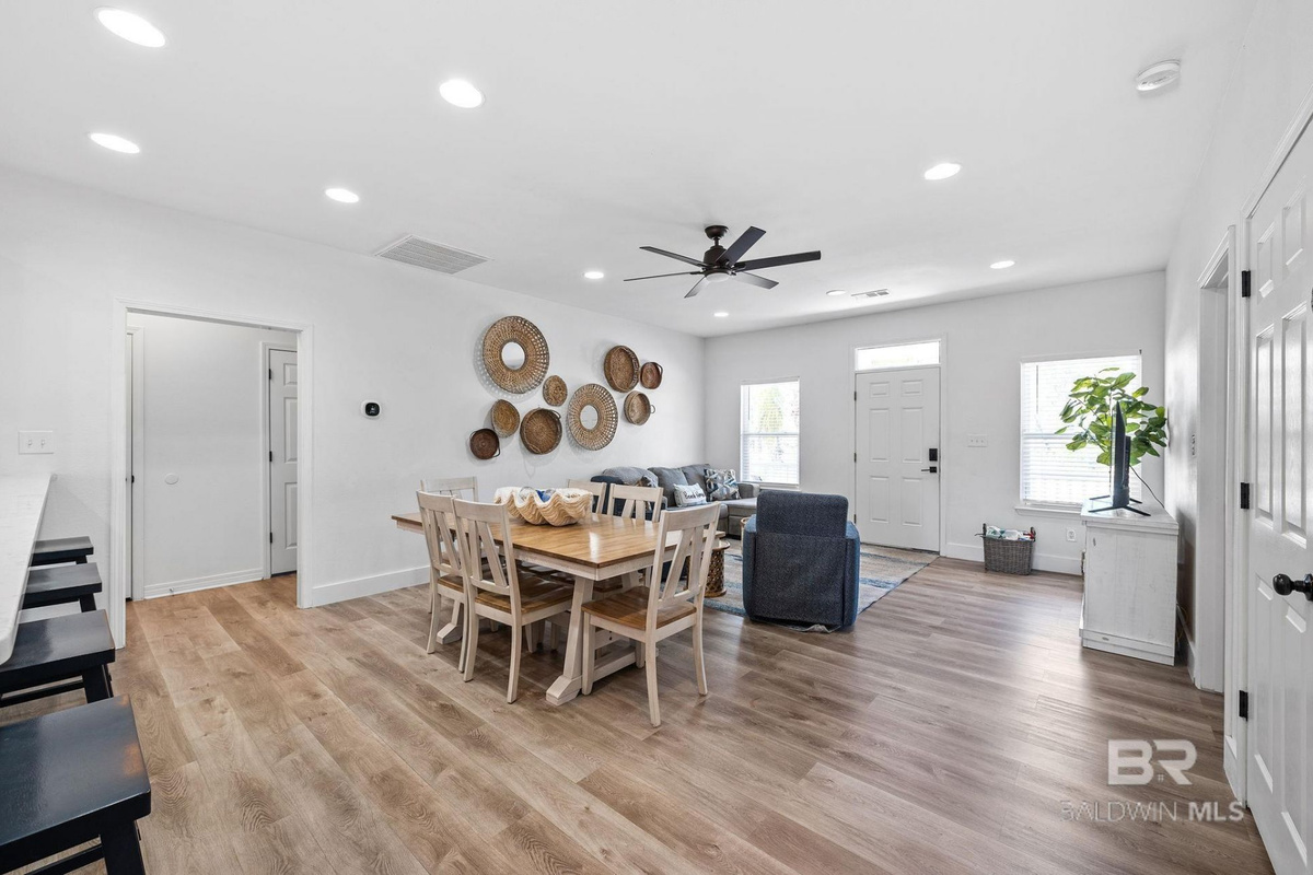 Dining/Living Room open floor plan