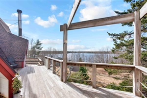 Lake view from the deck