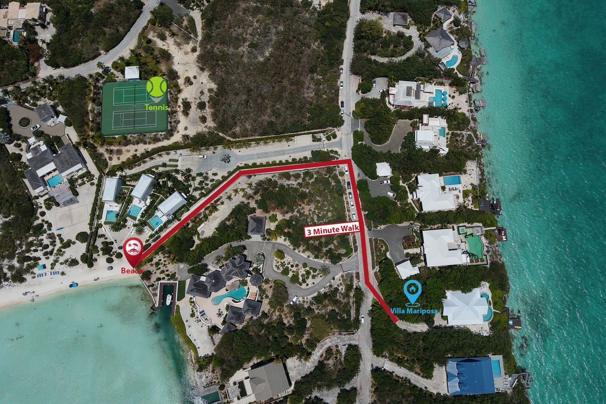 3 Minute Walk to the Beach