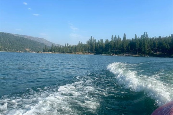 Bass Lake is minutes away from the property 