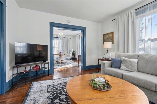 Living and dining room