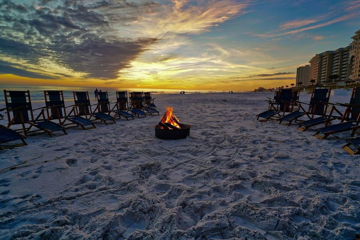 Famous white sandy miramar beaches
