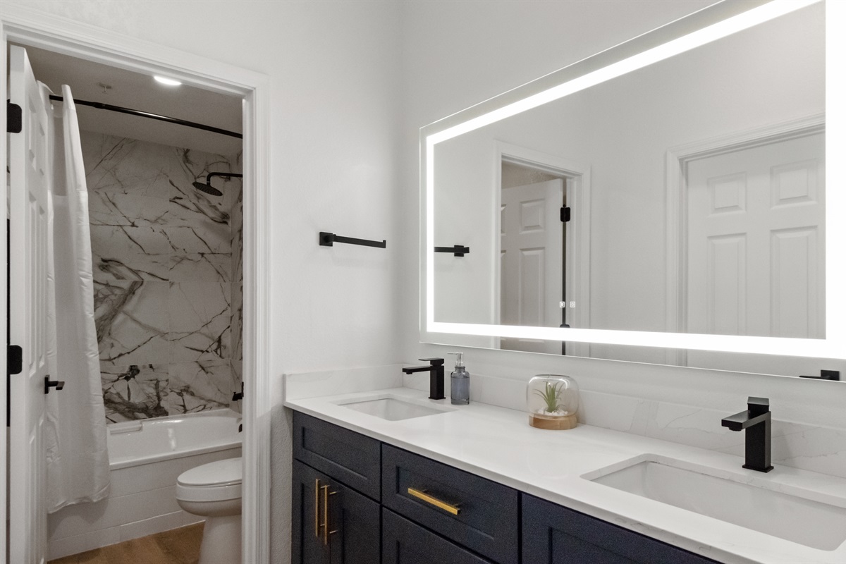 Enjoy hotel-style comfort with a clean private bathroom