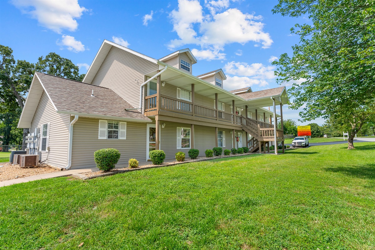 Step-free entry for easy access—no stairs from parking to your door.