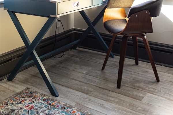 If you must, we have a dedicated desk for work with fast 1G wifi!