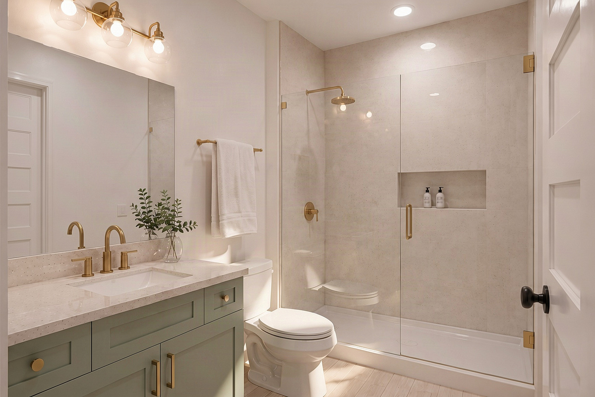 Private Bathroom #7 | Rendering