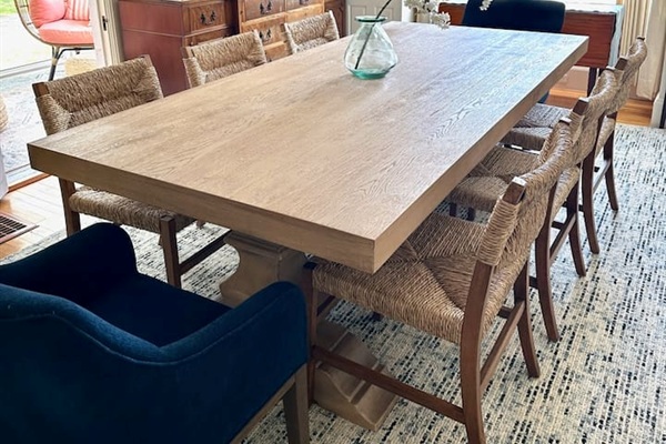 New dining room table & chairs 2023