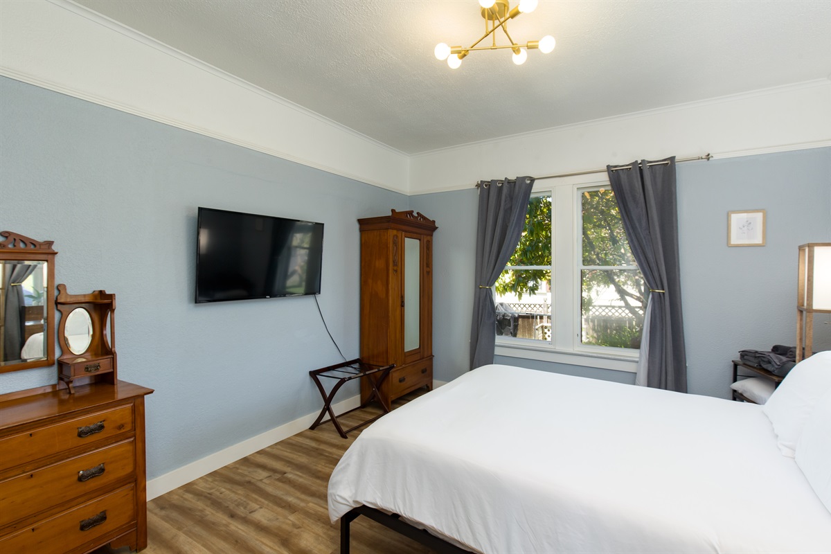 Bedroom 1 from another angle showing furnishings