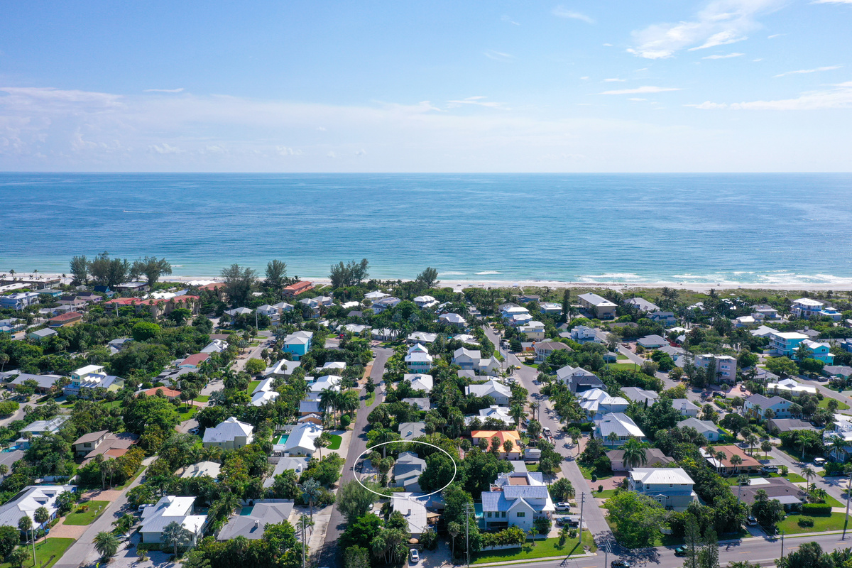 Only 11 houses to our beach access area.
