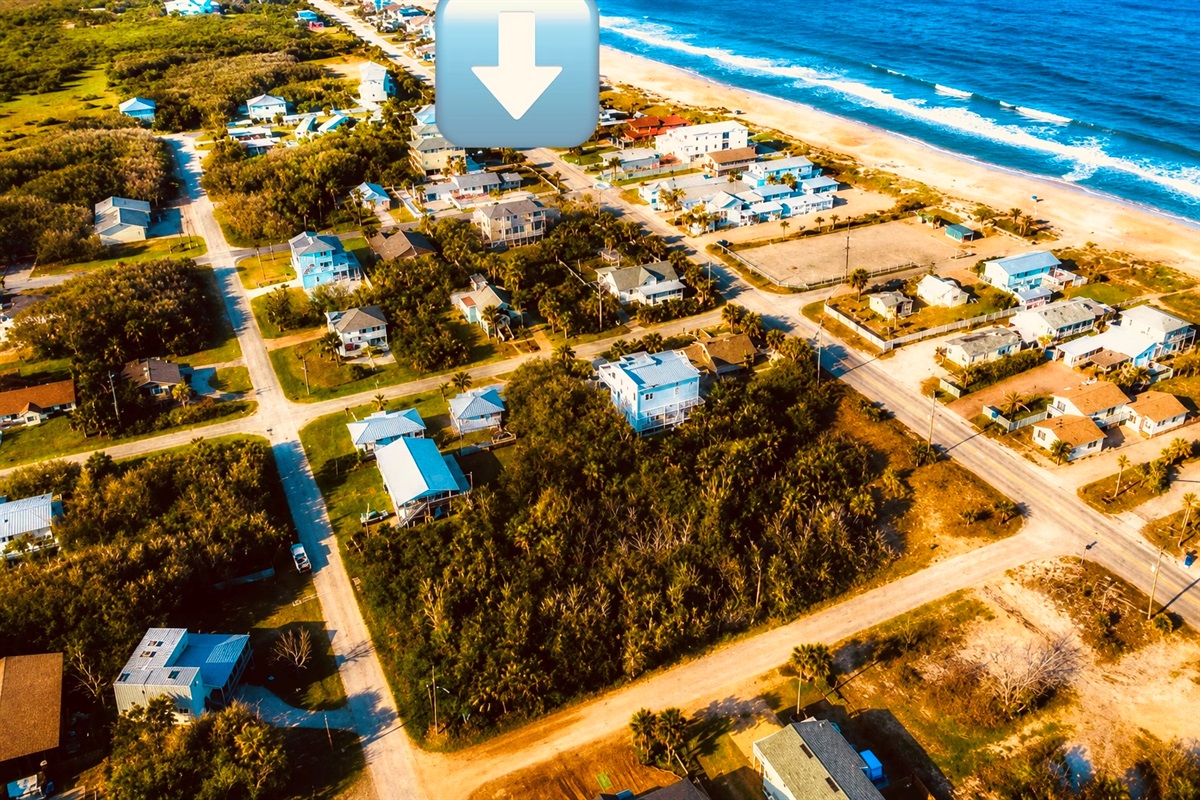 Steps to Beach 