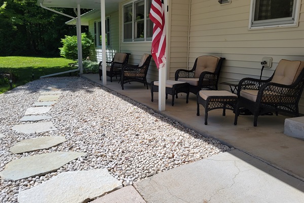 Front porch seating