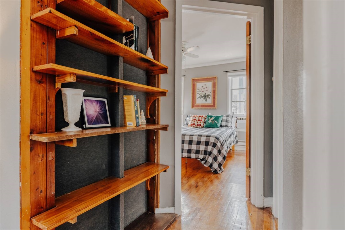 owner is a book lover. Guest will have many literature options!