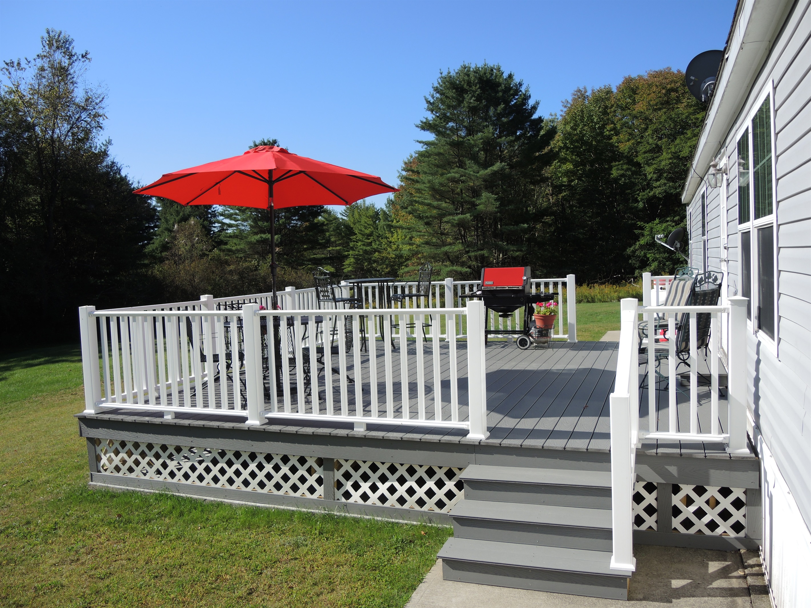 Groveside - Rear deck