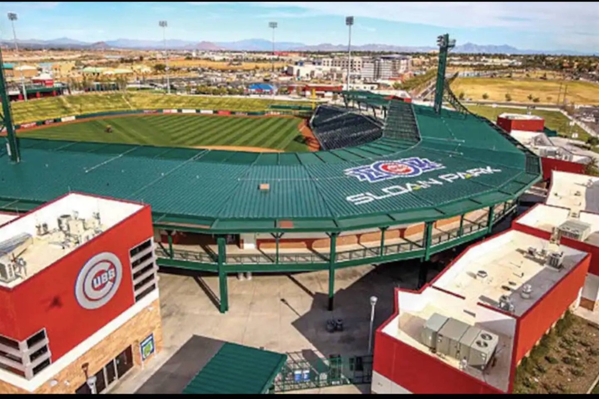Sloan Park - Spring Training of the Chicago Cugs.