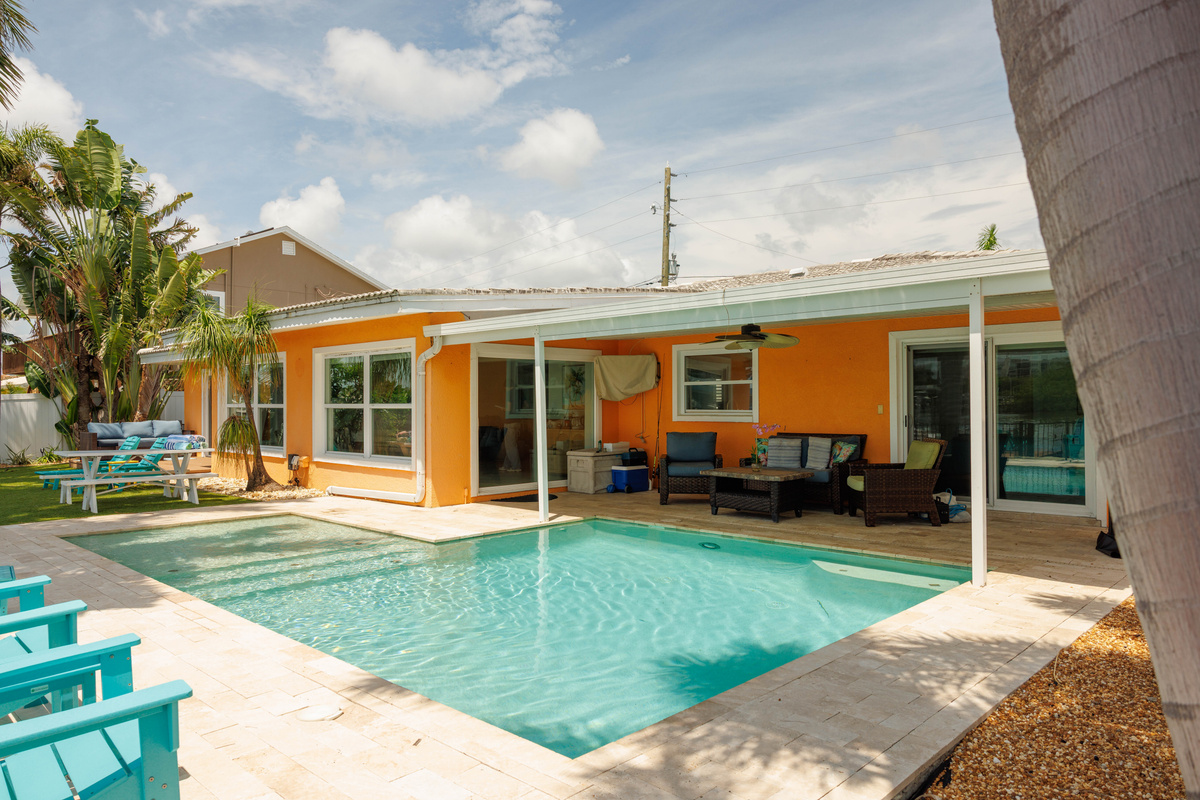 Lounge by the pool