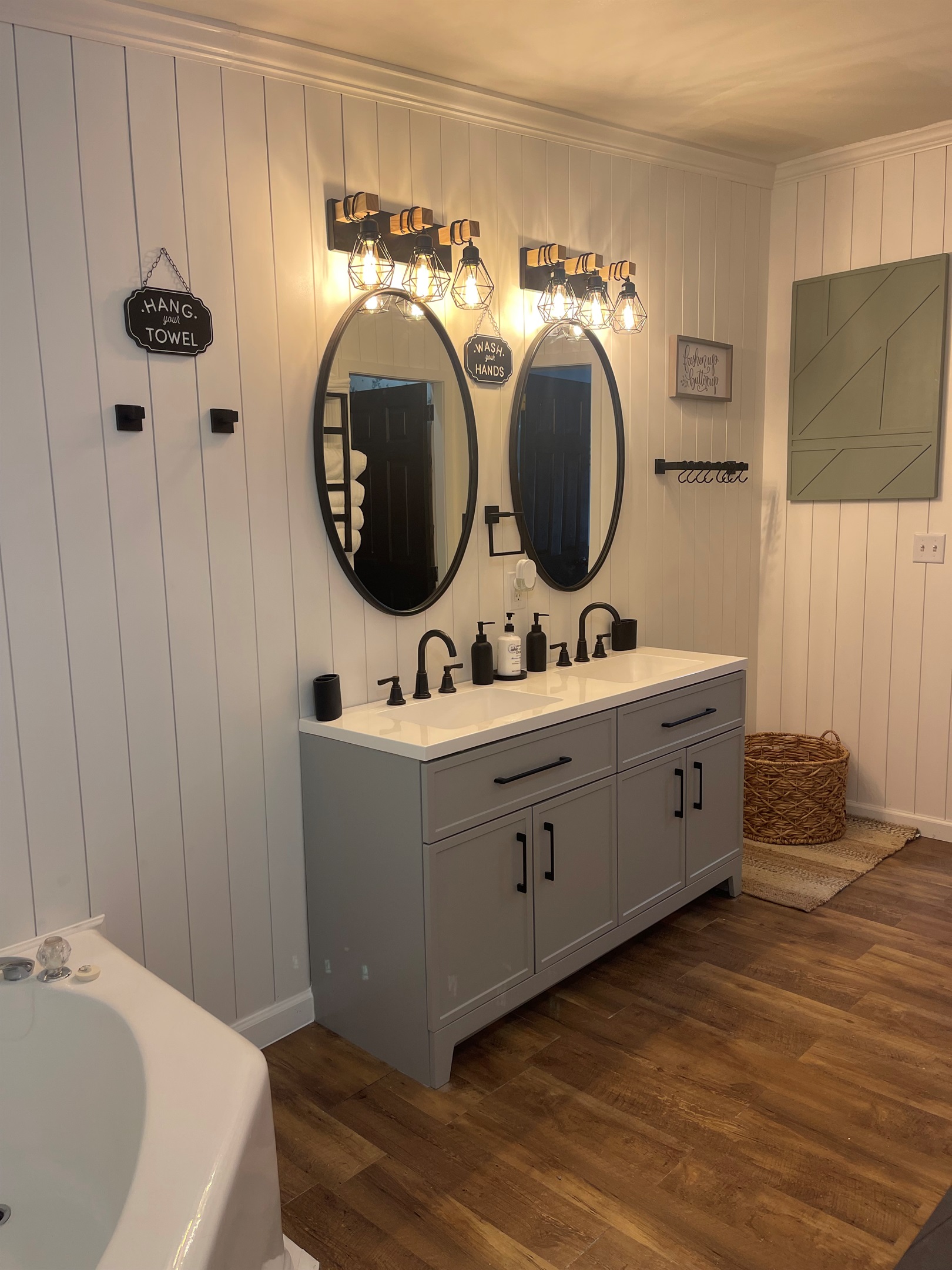 Master bathroom