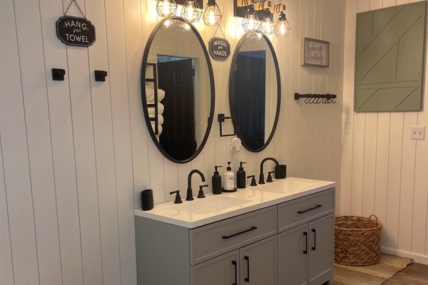 Master bathroom