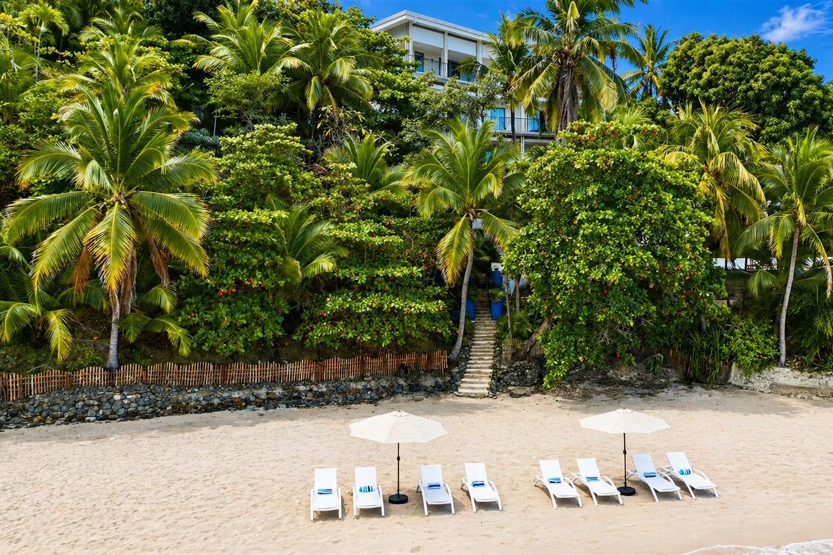 It's like your own private beach